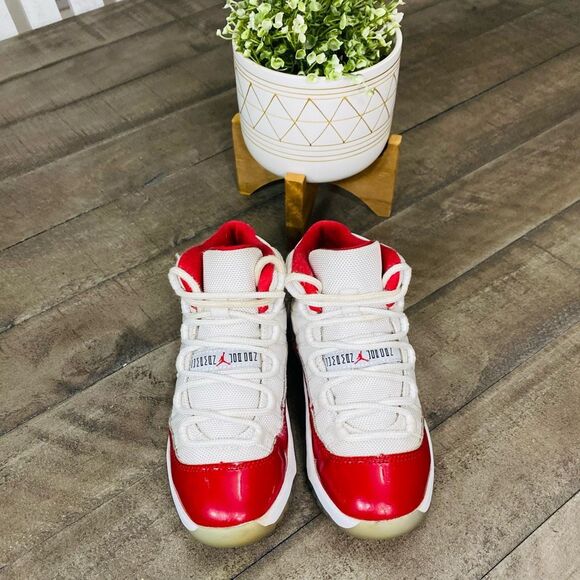 Nike Air Jordan 11 Retro Cherry  Sneakers Size 12C - Picture 3 of 6
